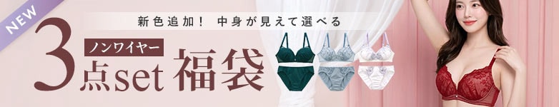 ノンワイヤー福袋