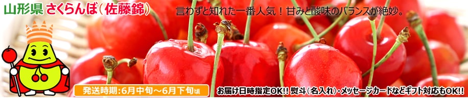 山形県産 露地 佐藤錦